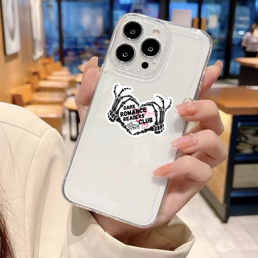 50-Pack Waterproof Dark Romance Stickers – Morally Gray, Villain-Inspired Bookish Decals